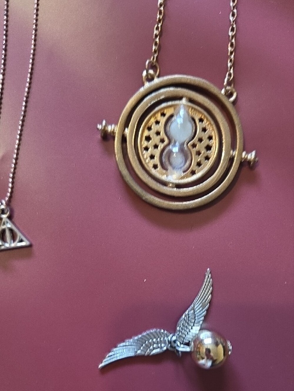 Harry Potter Mixed Metal Necklace Set - Gold & Silver Necklaces - Picture 2 of 5